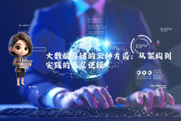 大数据存储的三种方式：从架构到实践的底层逻辑