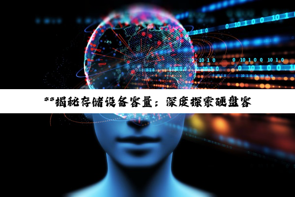 **揭秘存储设备容量：深度探索硬盘容量、存储器奥秘与高效管理之道**
