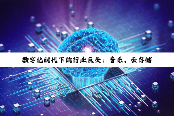 【科普解答】数字化时代下的行业巨头：音乐、云存储与存储芯片领域的领航者