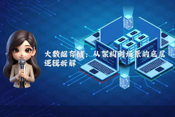 大数据存储：从架构到场景的底层逻辑拆解